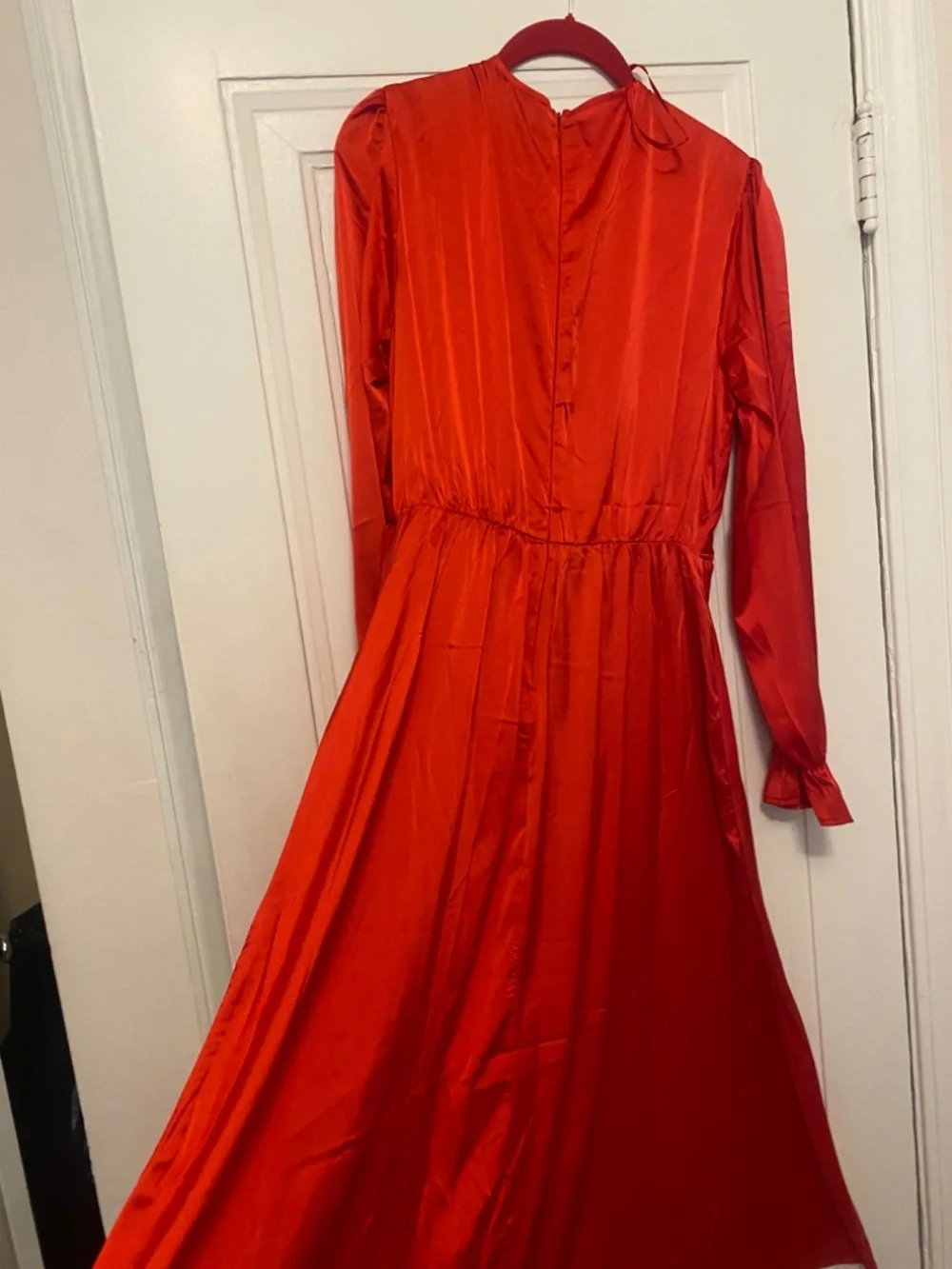 NWT Armani exchange wrap front red dress - Picture 12 of 12